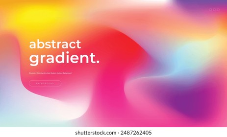 Modern colorful gradient abstract background
