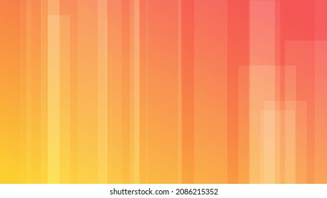 Modern colorful gradient background with crossing lines. Orange geometric abstract presentation backdrop. Vector illustration