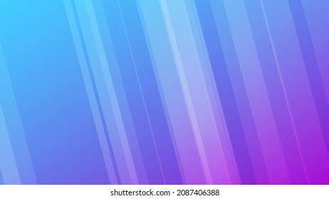 Modern colorful gradient background with crossing lines. Blue geometric abstract presentation backdrop. Vector illustration