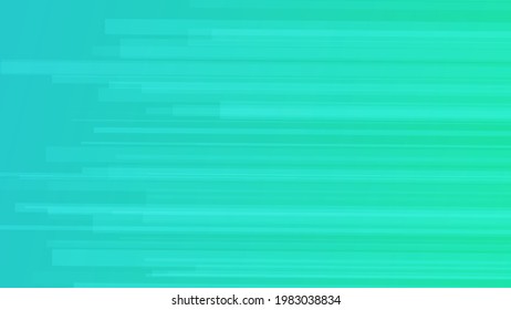 Modern colorful gradient background with lines. Green geometric abstract presentation backdrop. Vector illustration