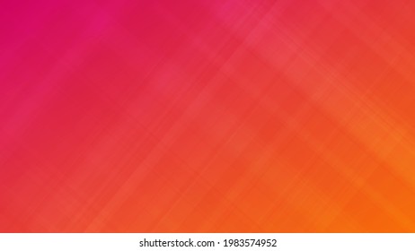 Modern colorful gradient background with lines. Red geometric abstract presentation backdrop. Vector illustration