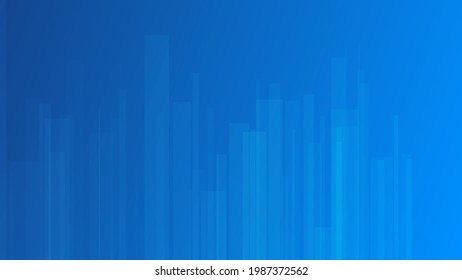 Fondo de degradado colorido moderno con líneas. Fondo de presentación abstracta geométrica azul. Ilustración del vector