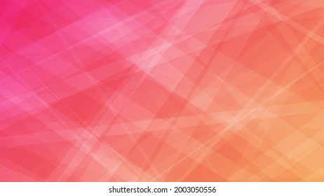 Fondo de degradado colorido moderno con líneas. Fondo de presentación abstracta geométrica roja. Ilustración del vector