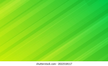 Fondo de degradado colorido moderno con líneas. Fondo de presentación abstracta geométrica verde. Ilustración del vector