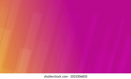 Modern colorful gradient background with lines. Pink geometric abstract presentation backdrop. Vector illustration