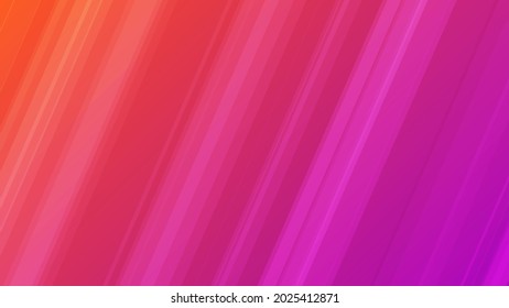 Modern colorful gradient background with lines. Pink geometric abstract presentation backdrop. Vector illustration