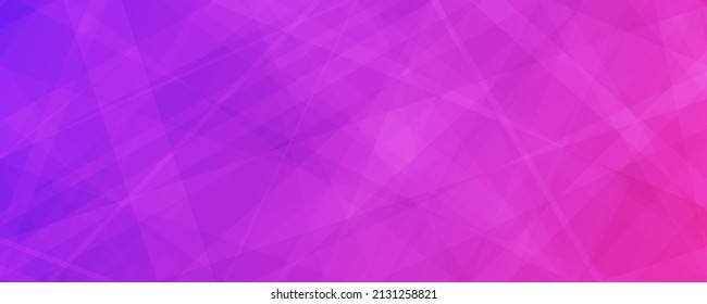 Modern colorful gradient background with lines. Purple geometric abstract presentation backdrop. Vector illustration