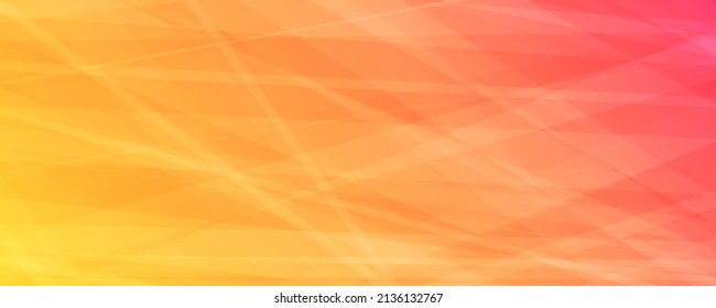 Fondo de degradado colorido moderno con líneas. Fondo de presentación abstracta geométrica naranja. Ilustración del vector
