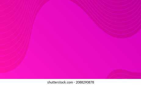 Moderner, bunter Farbverlauf-Hintergrund mit Wellenlinien. violetter, geometrischer abstrakter Hintergrund der Präsentation. Vektorgrafik