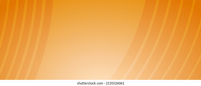 Modern colorful gradient background with wave lines. Yellow geometric abstract presentation backdrop. Vector illustration