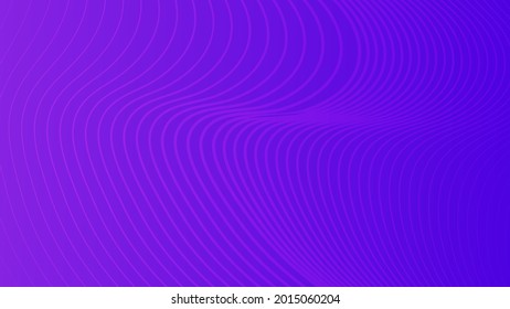 Modern colorful gradient background with wavy lines. Blue geometric abstract presentation backdrop. Vector illustration