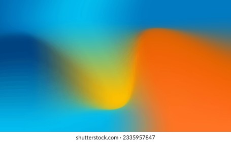modern colorful gradient blurred background.abstract wave mesh illustration