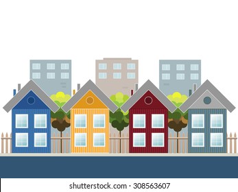 Modern Colorful Houses