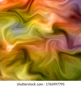 Modern colorful liquid waves.  Art design. Vector illustraton.
