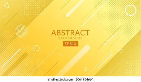 Modern colorful minimal abstract background composition with dynamic geometric shapes. Abstract design template. Editable EPS10 vector.