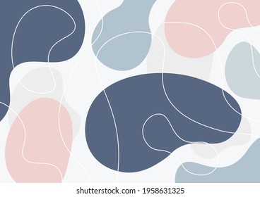 modern colorful pastel gradient abstract geometric shape. memphis style background. vector illustration.