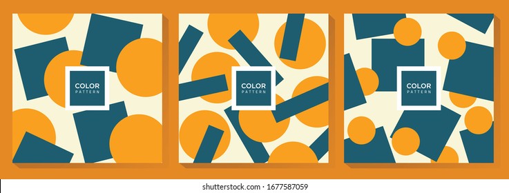 Fondo moderno de diseño de patrones coloridos
