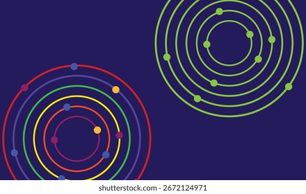 Modern colorful poster background vector. Cover template with vibrant perspective geometric shapes pattern. Design for wall art, flyers, brochures,covers,web banners.