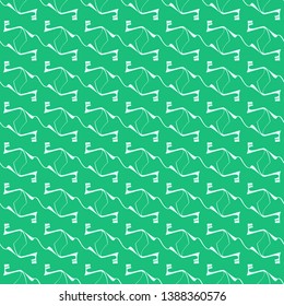 Modern colorful seamless pattern with graphic lines and absract ornaments.