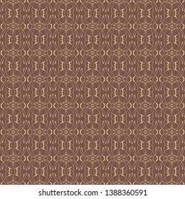 Modern colorful seamless pattern with graphic lines and absract ornaments.