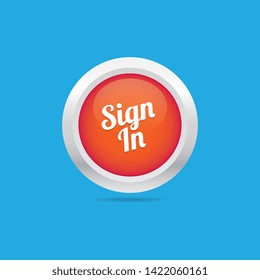 Modern Colorful Sign In Buttons