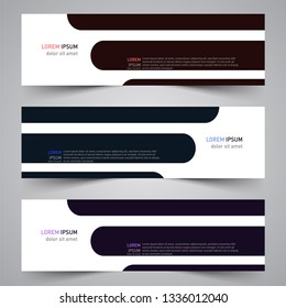 Modern colorful vector abstract geometric design banner template for your promotion
