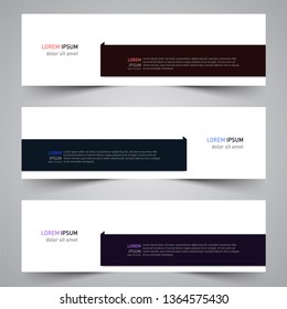 Modern colorful vector abstract geometric design banner template for your promotions