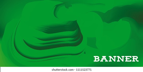 Modern colorful vector banner with gradient background. Colorful abstract geometric background. Template for banner, web page development, poster, flyer, magazine page, EPS10. Horizontal banner.