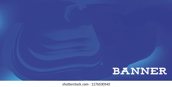 Modern colorful vector banner with gradient background. Colorful abstract geometric background. Template for banner, web page development, poster, flyer, magazine page, EPS10. Horizontal banner.