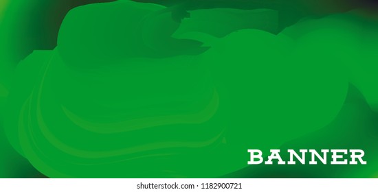 Modern colorful vector banner with gradient background. Colorful abstract geometric background. Template for banner, web page development, poster, flyer, magazine page, EPS10. Horizontal banner.