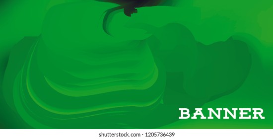 Modern colorful vector banner with gradient background. Colorful abstract geometric background. Template for banner, web page development, poster, flyer, magazine page, EPS10. Horizontal banner.