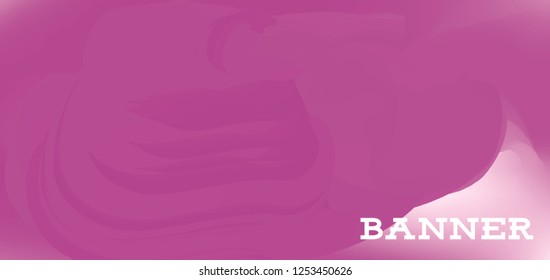 Modern colorful vector banner with gradient background. Colorful abstract geometric background. Template for banner, web page development, poster, flyer, magazine page, EPS10. Horizontal banner.