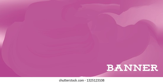 Modern colorful vector banner with gradient background. Colorful abstract geometric background. Template for banner, web page development, poster, flyer, magazine page, EPS10. Horizontal banner.