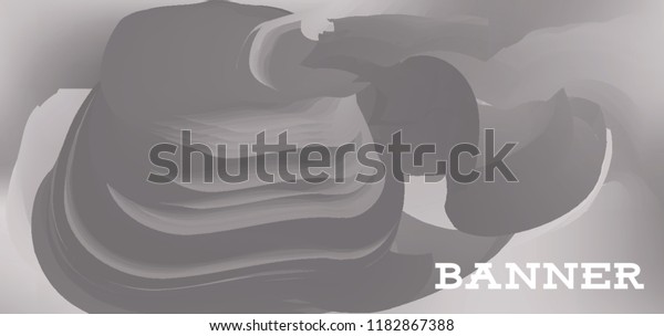 Modern Colorful Vector Banner Gradient Background Stock Vector