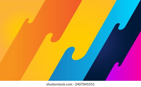fondo de ilustración vectorial colorido moderno
