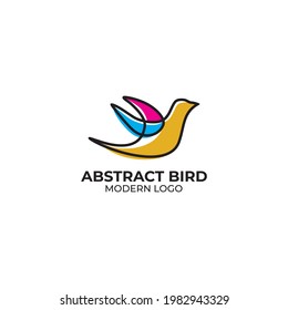 modern and colorfull abstract logo design for your brand identity