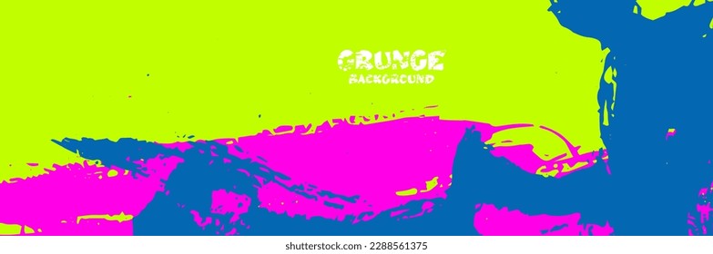 Modern colorfull background Grunge brush strokes. Textured background suitable for banners, stories, social media posts, patterns, etc.	