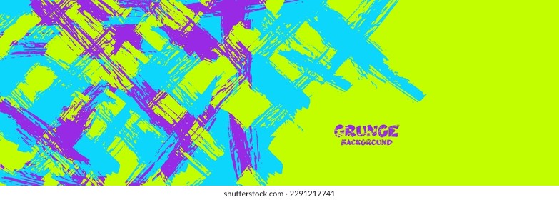 Modern colorfull background Grunge brush strokes. Textured background suitable for banners, stories, social media posts, patterns, etc.	