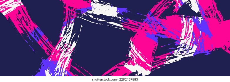 Modern colorfull background Grunge brush strokes. Textured background suitable for banners, stories, social media posts, patterns, etc.	