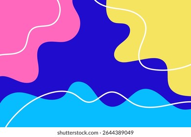 Modern Colorfull Editable Background for banner, flyer, poster and more