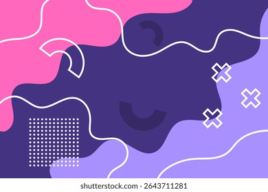 Modern Colorfull Minimalist Editable Background for banner, flyer, poster and more
