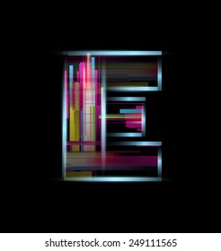 Modern Colourful Font