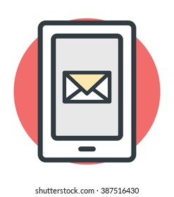 Modern Communication Colored Vector Icon