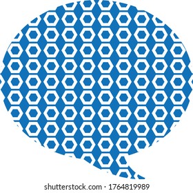 Modern communication icon vector isolated