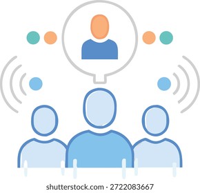 Modern Communication Icons Set for Messaging, Chat, Email, Social Media, Customer Support and Digital Interaction Design