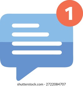 Modern Communication Icons Set for Messaging, Chat, Email, Social Media, Customer Support and Digital Interaction Design