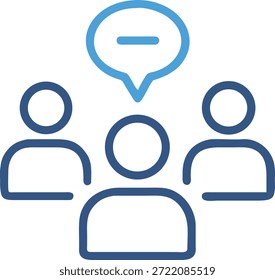 Modern Communication Icons Set for Messaging, Chat, Email, Social Media, Customer Support and Digital Interaction Design