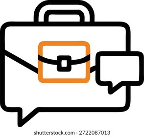 Modern Communication Icons Set for Messaging, Chat, Email, Social Media, Customer Support and Digital Interaction Design