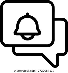 Modern Communication Icons Set for Messaging, Chat, Email, Social Media, Customer Support and Digital Interaction Design