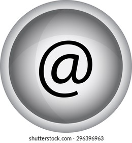 Modern communication signs and icons in Flat Design with on dark background. Vector illustration